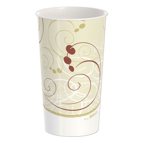 Dart® wholesale. DART Double Sided Poly Paper Cold Cups, 44 Oz, Symphony Design, 40-pack, 12 Packs-carton. HSD Wholesale: Janitorial Supplies, Breakroom Supplies, Office Supplies.
