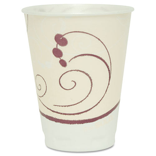 Dart® wholesale. DART Symphony Design Trophy Foam Hot-cold Cups, 12 Oz, Beige, 1000-carton. HSD Wholesale: Janitorial Supplies, Breakroom Supplies, Office Supplies.