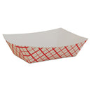 SCT® wholesale. Paper Food Baskets, 0.5 Lb Capacity, 4.58 X 3.2 X 1.25, Red-white Checkerboard, 1,000-carton. HSD Wholesale: Janitorial Supplies, Breakroom Supplies, Office Supplies.