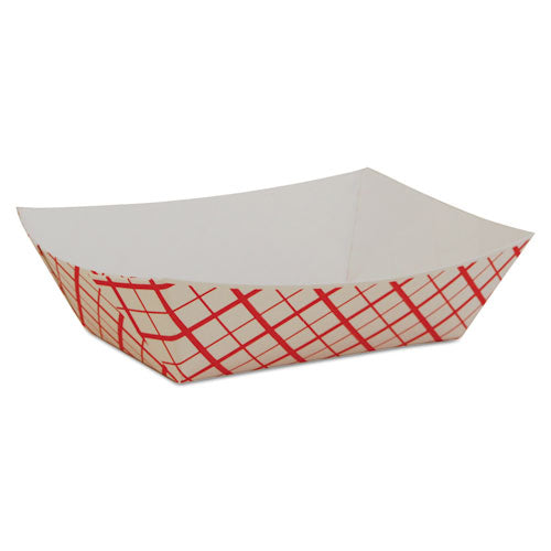 SCT® wholesale. Paper Food Baskets, 0.5 Lb Capacity, 4.58 X 3.2 X 1.25, Red-white Checkerboard, 1,000-carton. HSD Wholesale: Janitorial Supplies, Breakroom Supplies, Office Supplies.