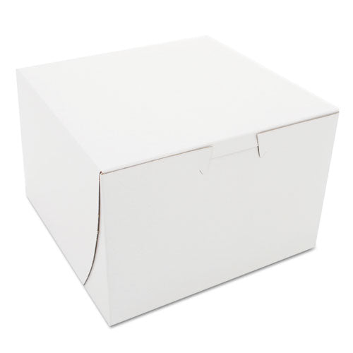 SCT® wholesale. Non-window Bakery Boxes, 6 X 6 X 4, White, 250-bundle. HSD Wholesale: Janitorial Supplies, Breakroom Supplies, Office Supplies.