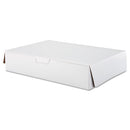 SCT® wholesale. Tuck-top Bakery Boxes, 19 X 14 X 4, White, 50-carton. HSD Wholesale: Janitorial Supplies, Breakroom Supplies, Office Supplies.