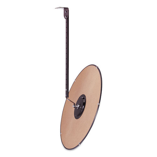 See All® wholesale. 160 Degree Convex Security Mirror, 26" Diameter. HSD Wholesale: Janitorial Supplies, Breakroom Supplies, Office Supplies.