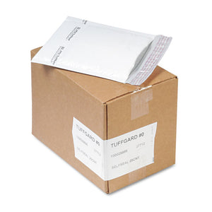 Sealed Air wholesale. Jiffy Tuffgard Self-seal Cushioned Mailer, #0, Barrier Bubble Lining, Self-adhesive Closure, 6 X 10, White, 25-carton. HSD Wholesale: Janitorial Supplies, Breakroom Supplies, Office Supplies.