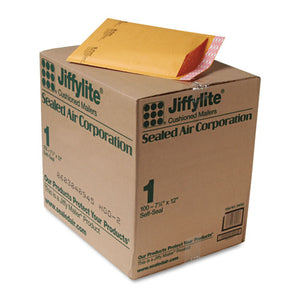 Sealed Air wholesale. Jiffylite Self-seal Bubble Mailer, #1, Barrier Bubble Lining, Self-adhesive Closure, 7.25 X 12, Golden Kraft, 100-carton. HSD Wholesale: Janitorial Supplies, Breakroom Supplies, Office Supplies.