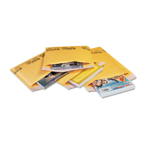 Sealed Air wholesale. Jiffylite Self-seal Bubble Mailer, #5, Barrier Bubble Lining, Self-adhesive Closure, 10.5 X 16, Golden Brown Kraft, 80-carton. HSD Wholesale: Janitorial Supplies, Breakroom Supplies, Office Supplies.