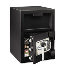 Load image into Gallery viewer, Sentry® Safe wholesale. Digital Depository Safe, Extra Large, 1.3 Cu Ft, 14w X 15.6d X 24h, Black. HSD Wholesale: Janitorial Supplies, Breakroom Supplies, Office Supplies.