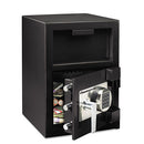 Sentry® Safe wholesale. Digital Depository Safe, Extra Large, 1.3 Cu Ft, 14w X 15.6d X 24h, Black. HSD Wholesale: Janitorial Supplies, Breakroom Supplies, Office Supplies.