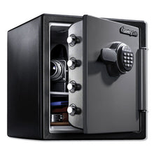 Load image into Gallery viewer, Sentry® Safe wholesale. Fire-safe With Digital Keypad Access, 1.23 Cu Ft, 16.38w X 19.38d X 17.88h, Gunmetal. HSD Wholesale: Janitorial Supplies, Breakroom Supplies, Office Supplies.