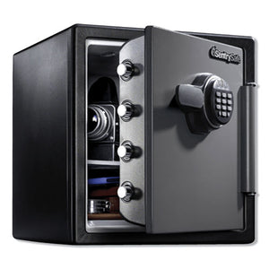 Sentry® Safe wholesale. Fire-safe With Digital Keypad Access, 1.23 Cu Ft, 16.38w X 19.38d X 17.88h, Gunmetal. HSD Wholesale: Janitorial Supplies, Breakroom Supplies, Office Supplies.