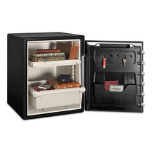 Load image into Gallery viewer, Sentry® Safe wholesale. Fire-safe With Combination Access, 2 Cu Ft, 18.6w X 19.3d X 23.8h, Black. HSD Wholesale: Janitorial Supplies, Breakroom Supplies, Office Supplies.