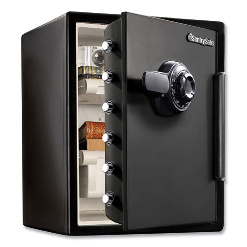 Sentry® Safe wholesale. Fire-safe With Combination Access, 2 Cu Ft, 18.6w X 19.3d X 23.8h, Black. HSD Wholesale: Janitorial Supplies, Breakroom Supplies, Office Supplies.