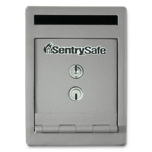 Sentry® Safe wholesale. Uc025k Safe, 0.23 Cu Ft, 6 X 12.3 X 8.5, Silver. HSD Wholesale: Janitorial Supplies, Breakroom Supplies, Office Supplies.