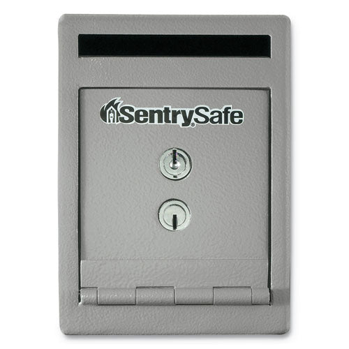 Sentry® Safe wholesale. Uc025k Safe, 0.23 Cu Ft, 6 X 12.3 X 8.5, Silver. HSD Wholesale: Janitorial Supplies, Breakroom Supplies, Office Supplies.