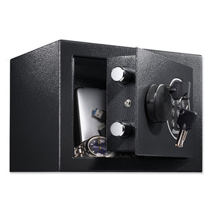 Sentry® Safe wholesale. Electronic Security Safe, 0.14 Cu Ft, 9w X 6.6d X 6.6h, Black. HSD Wholesale: Janitorial Supplies, Breakroom Supplies, Office Supplies.