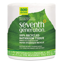 Load image into Gallery viewer, Seventh Generation® wholesale. Seventh Generation 100% Recycled Bathroom Tissue, Septic Safe, 2-ply, White, 500 Sheets-jumbo Roll, 60-carton. HSD Wholesale: Janitorial Supplies, Breakroom Supplies, Office Supplies.