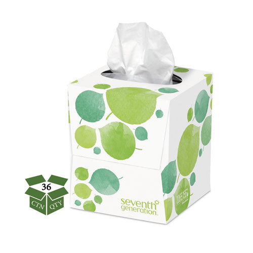 Seventh Generation® wholesale. Seventh Generation 100% Recycled Facial Tissue, 2-ply, 85 Sheets-box, 36 Boxes-carton. HSD Wholesale: Janitorial Supplies, Breakroom Supplies, Office Supplies.