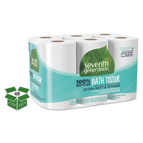 Seventh Generation® wholesale. Seventh Generation 100% Recycled Bathroom Tissue, Septic Safe, 2-ply, White, 240 Sheets-roll, 48-carton. HSD Wholesale: Janitorial Supplies, Breakroom Supplies, Office Supplies.