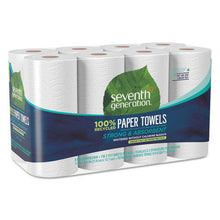 Load image into Gallery viewer, Seventh Generation® wholesale. Seventh Generation 100% Recycled Paper Kitchen Towel Rolls, 2-ply, 11 X 5.4 Sheets, 156 Sheets-rl, 8 Rl-pk. HSD Wholesale: Janitorial Supplies, Breakroom Supplies, Office Supplies.