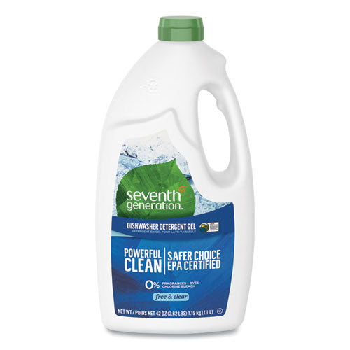 Seventh Generation® wholesale. Seventh Generation Natural Automatic Dishwasher Gel, Free And Clear-unscented, 42 Oz Bottle, 6-carton. HSD Wholesale: Janitorial Supplies, Breakroom Supplies, Office Supplies.