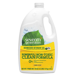 Seventh Generation® wholesale. Seventh Generation Natural Automatic Dishwasher Gel, Lemon, Jumbo 70 Oz Bottle, 6-ct. HSD Wholesale: Janitorial Supplies, Breakroom Supplies, Office Supplies.