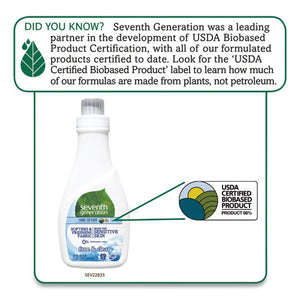 Seventh Generation® wholesale. Seventh Generation Natural Liquid Fabric Softener, Free And Clear, 42 Loads, 32 Oz Bottle, 6-carton. HSD Wholesale: Janitorial Supplies, Breakroom Supplies, Office Supplies.