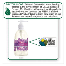 Load image into Gallery viewer, Seventh Generation® wholesale. Seventh Generation Natural Hand Wash, Lavender Flower And Mint, 12 Oz Pump Bottle, 8-carton. HSD Wholesale: Janitorial Supplies, Breakroom Supplies, Office Supplies.