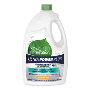 Seventh Generation® wholesale. Seventh Generation Natural Auto Dishwasher Gel, Ultra Power Plus, Fresh Citrus, 65 Oz Bottle, 6-ct. HSD Wholesale: Janitorial Supplies, Breakroom Supplies, Office Supplies.