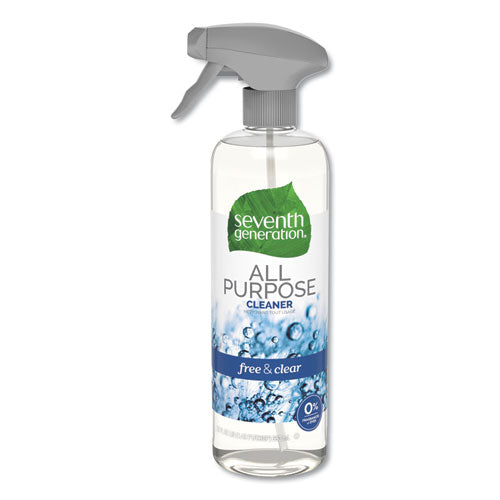Seventh Generation® wholesale. Seventh Generation Natural All-purpose Cleaner, Free And Clear-unscented, 23 Oz Trigger Spray Bottle. HSD Wholesale: Janitorial Supplies, Breakroom Supplies, Office Supplies.