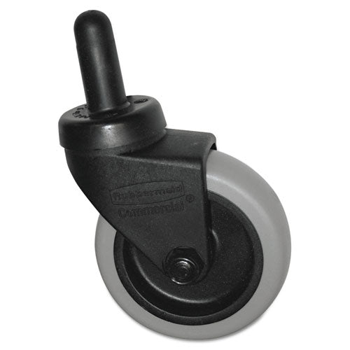 Rubbermaid® Commercial wholesale. Rubbermaid® Replacement Swivel Bayonet Casters, 3