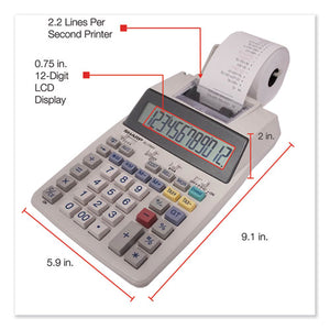 Sharp® wholesale. El-1750v Two-color Printing Calculator, Black-red Print, 2 Lines-sec. HSD Wholesale: Janitorial Supplies, Breakroom Supplies, Office Supplies.