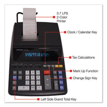 Load image into Gallery viewer, Sharp® wholesale. El2196bl Two-color Printing Calculator, Black-red Print, 3.7 Lines-sec. HSD Wholesale: Janitorial Supplies, Breakroom Supplies, Office Supplies.