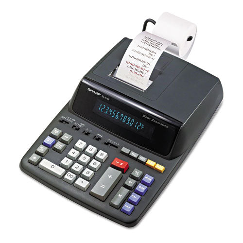 Sharp® wholesale. El2196bl Two-color Printing Calculator, Black-red Print, 3.7 Lines-sec. HSD Wholesale: Janitorial Supplies, Breakroom Supplies, Office Supplies.