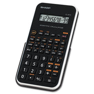 Sharp® wholesale. El-501xbwh Scientific Calculator, 10-digit Lcd. HSD Wholesale: Janitorial Supplies, Breakroom Supplies, Office Supplies.