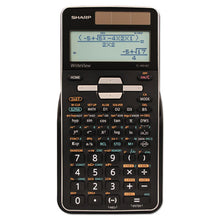 Load image into Gallery viewer, Sharp® wholesale. El-w516tbsl Scientific Calculator, 16-digit Lcd. HSD Wholesale: Janitorial Supplies, Breakroom Supplies, Office Supplies.