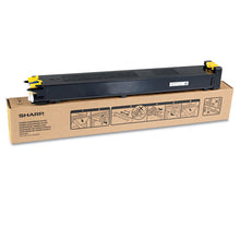 Load image into Gallery viewer, Sharp® wholesale. Mx31ntya Toner, 15,000 Page-yield, Yellow. HSD Wholesale: Janitorial Supplies, Breakroom Supplies, Office Supplies.