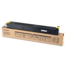Load image into Gallery viewer, Sharp® wholesale. Mx31ntya Toner, 15,000 Page-yield, Yellow. HSD Wholesale: Janitorial Supplies, Breakroom Supplies, Office Supplies.