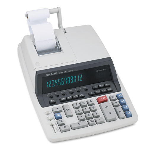 Sharp® wholesale. Qs-2770h Two-color Ribbon Printing Calculator, Black-red Print, 4.8 Lines-sec. HSD Wholesale: Janitorial Supplies, Breakroom Supplies, Office Supplies.