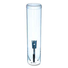 Load image into Gallery viewer, San Jamar® wholesale. San Jamar® Large Pull-type Water Cup Dispenser, Translucent Blue. HSD Wholesale: Janitorial Supplies, Breakroom Supplies, Office Supplies.