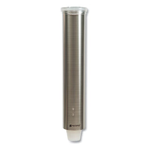 San Jamar® wholesale. San Jamar® Small Pull-type Water Cup Dispenser, Stainless Steel. HSD Wholesale: Janitorial Supplies, Breakroom Supplies, Office Supplies.