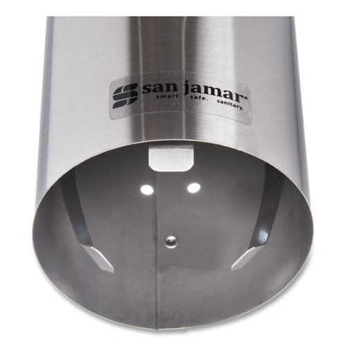 San Jamar® wholesale. San Jamar® Small Pull-type Water Cup Dispenser, Stainless Steel. HSD Wholesale: Janitorial Supplies, Breakroom Supplies, Office Supplies.