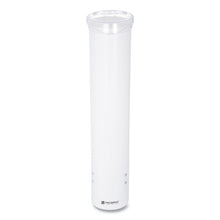 Load image into Gallery viewer, San Jamar® wholesale. San Jamar® Small Pull-type Water Cup Dispenser, White. HSD Wholesale: Janitorial Supplies, Breakroom Supplies, Office Supplies.