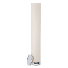 Load image into Gallery viewer, San Jamar® wholesale. San Jamar® Foam Cup Dispenser W-removable Cap, Pull-type, Sand. HSD Wholesale: Janitorial Supplies, Breakroom Supplies, Office Supplies.