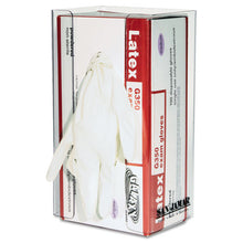 Load image into Gallery viewer, San Jamar® wholesale. San Jamar® Clear Plexiglas Disposable Glove Dispenser, Single-box, 5 1-2w X 3 3-4d X 10h. HSD Wholesale: Janitorial Supplies, Breakroom Supplies, Office Supplies.