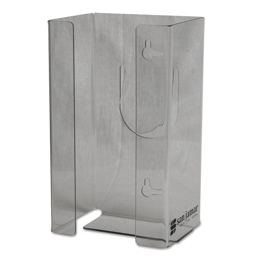 San Jamar® wholesale. San Jamar® Clear Plexiglas Disposable Glove Dispenser, Single-box, 5 1-2w X 3 3-4d X 10h. HSD Wholesale: Janitorial Supplies, Breakroom Supplies, Office Supplies.