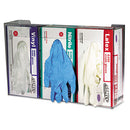 San Jamar® wholesale. San Jamar® Clear Plexiglas Disposable Glove Dispenser, Three-box, 18w X 3 3-4d X 10h. HSD Wholesale: Janitorial Supplies, Breakroom Supplies, Office Supplies.
