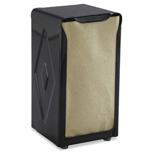 San Jamar® wholesale. San Jamar® Tabletop Napkin Dispenser, Tall Fold, 3 3-4 X 4 X 7 1-2, Capacity: 150, Black. HSD Wholesale: Janitorial Supplies, Breakroom Supplies, Office Supplies.