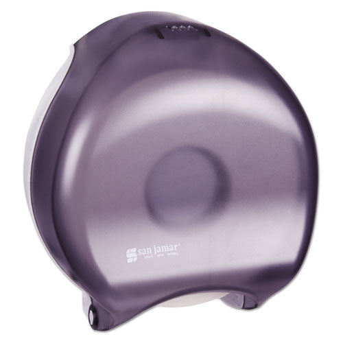 San Jamar® wholesale. San Jamar® Single-roll Jumbo Bath Tissue Dispenser, 10 1-4 X 5 5-8 X 12, Black Pearl. HSD Wholesale: Janitorial Supplies, Breakroom Supplies, Office Supplies.