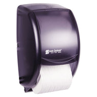 San Jamar® wholesale. San Jamar® Duett Standard Bath Tissue Dispenser, 2 Roll, 7 1-2w X 7d X 12 3-4h, Black Pearl. HSD Wholesale: Janitorial Supplies, Breakroom Supplies, Office Supplies.