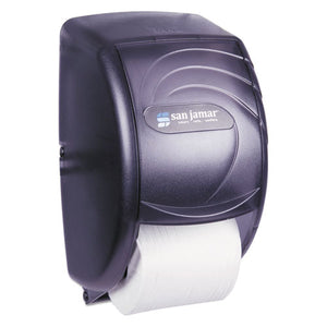 San Jamar® wholesale. San Jamar® Duett Standard Bath Tissue Dispenser, Oceans, 7 1-2 X 7 X 12 3-4, Black Pearl. HSD Wholesale: Janitorial Supplies, Breakroom Supplies, Office Supplies.